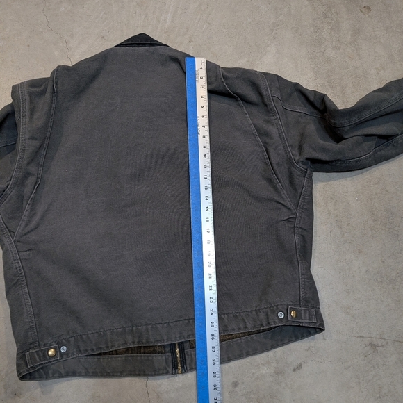 Carhartt Detroit J97 GVL Canvas Jacket Mens 2XLT Blanket Lined - Picture 9 of 9